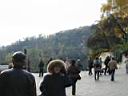 Mom at Prague Castle outside courtyard.jpg